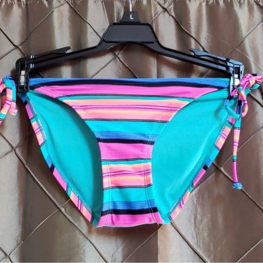 4 Pc SWIM MASHUP: Talbots Miraclesuit Shaping Tankini + Bikini Top + 2 Bottoms - Picture 13 of 16